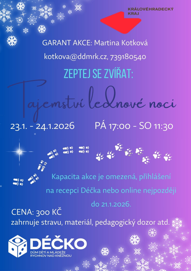 ZEPTEJ SE ZVÍŘAT: TAJEMSTVÍ LEDNOVÉ NOCI