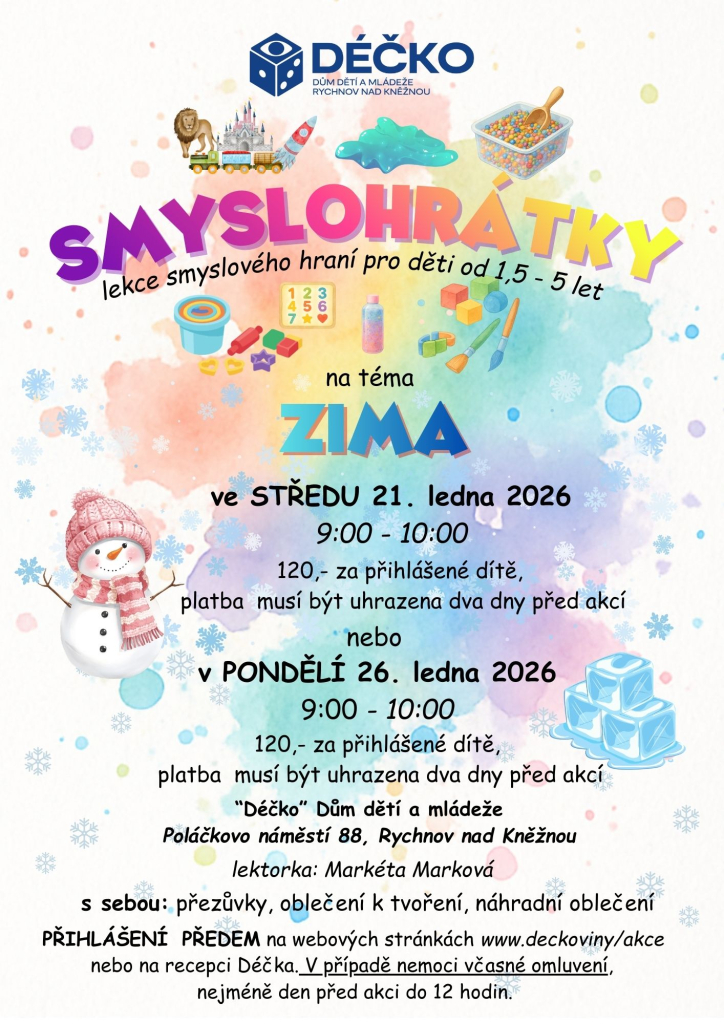 SMYSLOHRÁTKY NA TÉMA ZIMA II.