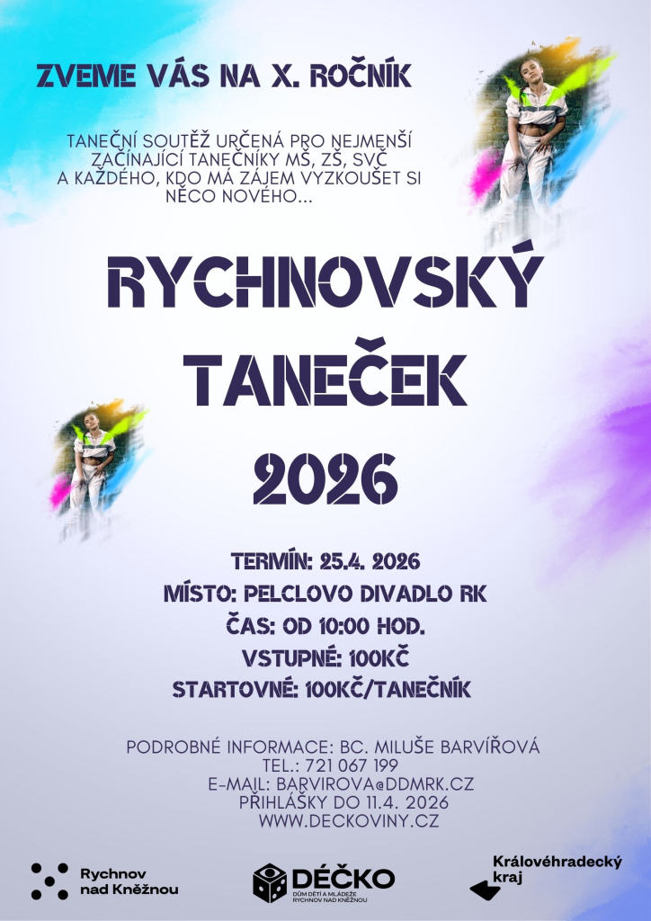 RYCHNOVSKÝ TANEČEK 2026