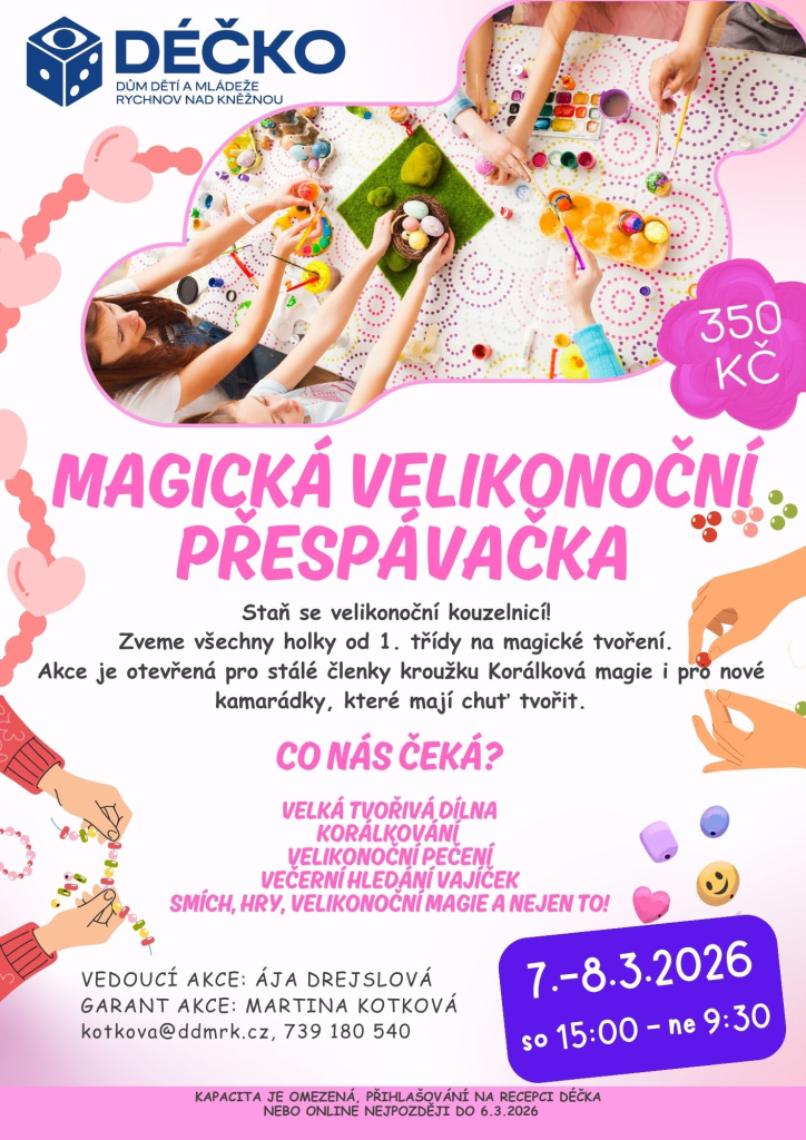 MAGICKÁ VELIKONOČNÍ PŘESPÁVAČKA
