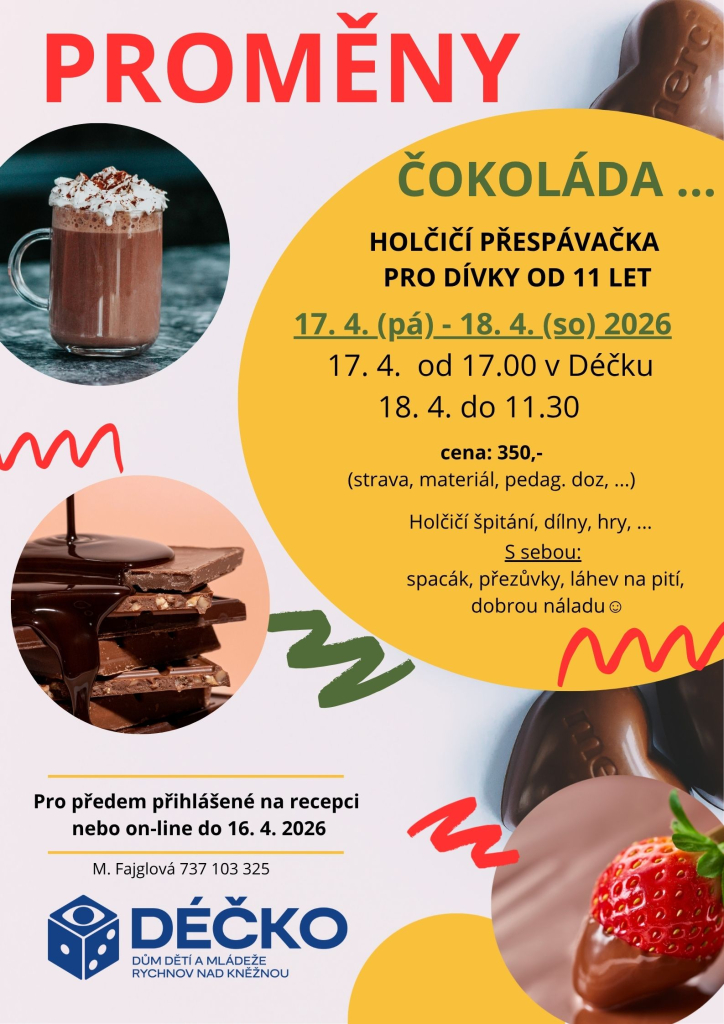 PROMĚNY - ČOKOLÁDA .........