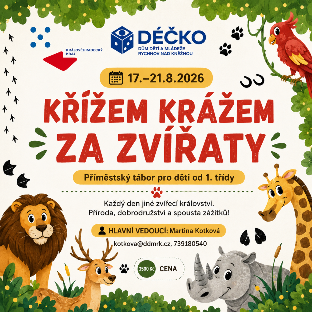 KŘÍŽEM KRÁŽEM ZA ZVÍŘATY