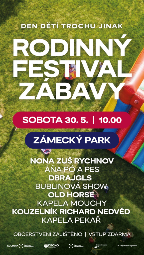 DEN DĚTÍ  - RODINNÝ FESTIVAL ZÁBAVY