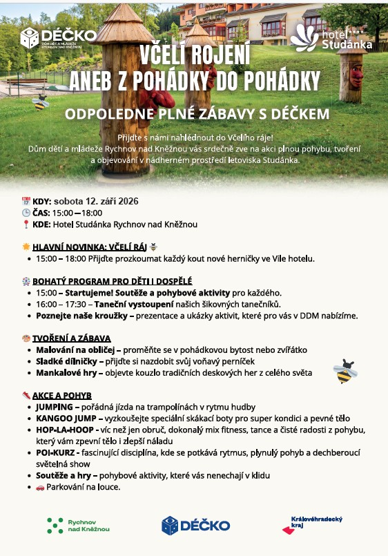 VČELÍ ROJENÍ ANEB Z POHÁDKY DO POHÁDKY