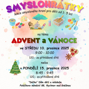 SMYSLOHRÁTKY NA TÉMA ADVENT A VÁNOCE I.