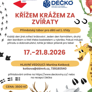 KŘÍŽEM KRÁŽEM ZA ZVÍŘATY