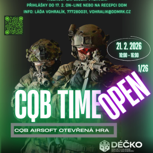 CQB TIME OPEN 1/26