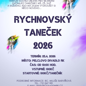 RYCHNOVSKÝ TANEČEK 2026