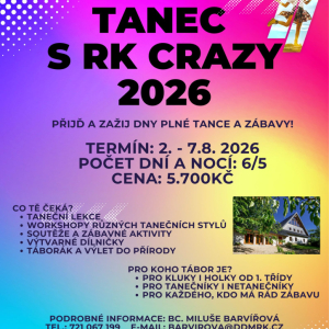 TANEC S RK CRAZY 2026