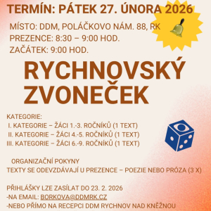 RYCHNOVSKÝ ZVONEČEK