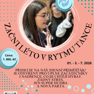 ZAČNI LÉTO V RYTMU TANCE