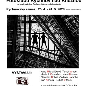 Výstava fotografií Fotoklubu Rychnov nad Kněžnou a dětí z fotokroužku Déčka