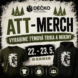 ATT - MERCH (VYRÁBÍME TÝMOVÁ TRIKA A MIKINY)