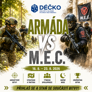 ARMÁDA VS. M.E.C. & C.I.A. - AIRSOFT - MILITARY CAMP