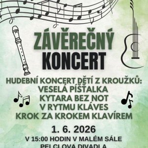 ZÁVĚREČNÝ HUDEBNÍ KONCERT