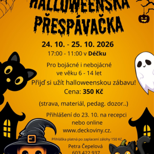 HALLOWEENSKÁ PŘESPÁVAČKA