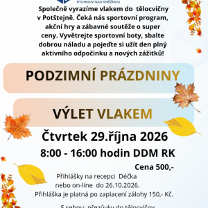 PODZIMNÍ PRÁZDNINY - VÝLET