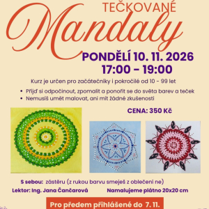 TEČKOVANÉ MANDALY I.